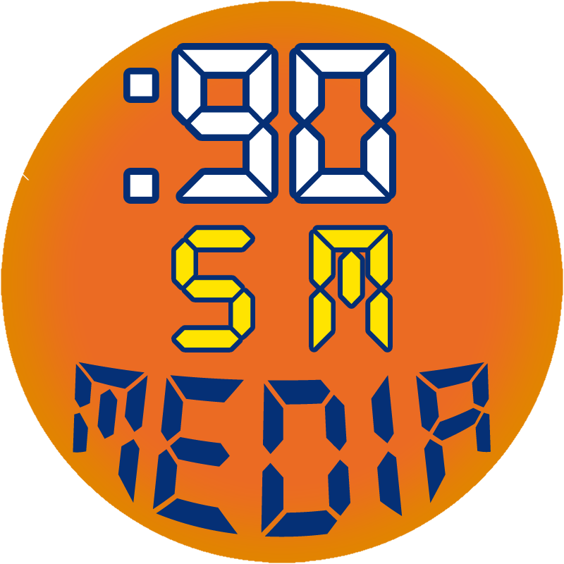 Round 90SM Media Logo